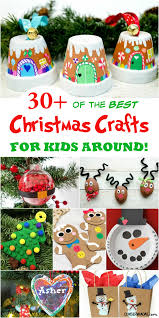 30 Of The Best Christmas Crafts For Kids Around Christmas Crafts For Kids Kids Christmas Ornaments Christmas Crafts