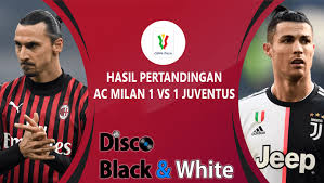 Hasil Pertandingan Coppa Italia Ac Milan Vs Juventus Skor 1 1 Di 2020 Juventus Ac Milan Milan