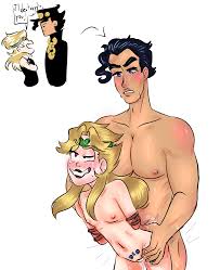 Rule34 - If it exists, there is porn of it  dio brando, jotaro kujo, star  platinum, the world  8032333