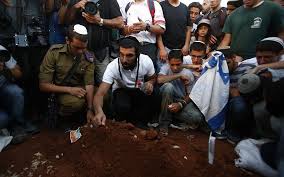 Israel's three murdered teens buried side-by-side amid national ...