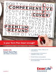 Life insurance, general insurance, health insurance agent exam mock test papers in english. Exide Life Smart Term Plan Assignment Law Insurance