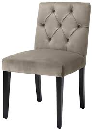 Maybe you would like to learn more about one of these? Casa Padrino Luxury Dining Chair Greige Black 51 X 64 X H 90 Cm Chesterfield Kitchen Chair With Fine Velvet Luxury Dining Room Furniture