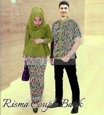 Model Baju Batik Couple Terbaru Yang Tren Dan 25 Desain Baju Batik Couple Muslim Modern Terbaru Murah 2018 Keren Batik Muslim Model