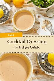 Cocktail Dressing Rezept Cocktail Dressing Leckere Salate Rezept Joghurtdressing