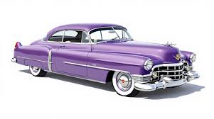 Image result for Burgundy Maroon 1952 Cadillac