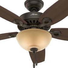 Best sellers in ceiling fan light kits. Hunter Builder Deluxe 52 In Indoor New Bronze Ceiling Fan With Light Kit 53091 The Home Depot