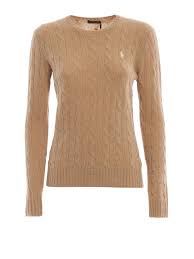 Shop women's crew neck sweaters at vince for an elevated look, featuring luxe materials and modern silhouettes. Polo Ralph Lauren Camel Cable Knit Merino And Cashmere Sweater ÛŒÙ‚Ù‡ Ú¯Ø±Ø¯ 211525764045