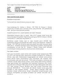 Sketsa hari guru smk sultan mansor 2016. Teks Ucapan Guru Besar Sempena Mesyuarat Agung Pibg 2012