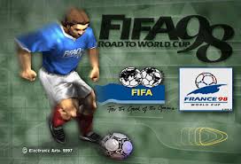 In japan, konami was granted the fifa world cup licence and produced two distinct video games: Fifa Road To World Cup 98 Saturn