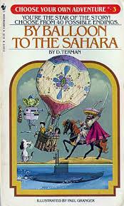 Instead of reading a straightforward memoir that tells what really happened. By Balloon To The Sahara By Douglas Terman