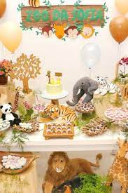 Zoo Themed Birthday Party Zoo Birthday Party Zoo Birthday Animal Party