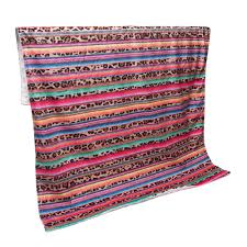 Wholesale Minky Serape Patterns Baby Blanket Blanks Flannelette Cheetah Stripes Print Cover Minky Blanket Dom1091131 Boy S Scarves Aliexpress