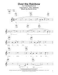 Learn how to strum like iz on the classic somewhere over the rainbow in this ukulele tutorial. Over The Rainbow By Judy Garland Ukulele Guitar Instructor
