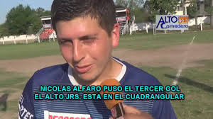 NICOLAS ALFARO; "AQUI SE DEJA TODO", EL ALTO JUNIORS LLEGA CON GRAN  ENTUSIASMO A DISPUTAR EL REDUCIDO. , CON LA META PUESTA EN LOGRAR LA  CLASIFICACIÓN AL TORNEO FEDERAL