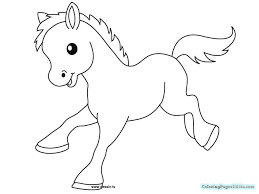 Follow this advice to perfect your technique. Baby Horse Coloring Pages Coloring Home