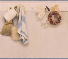 Top brands like including blonder, blue mountain, york, brewster and more. Bathroom Tools Hanging On The Wall Wide Wallpaper Border Retro Design Roll 15 X 9 Walmart Canada