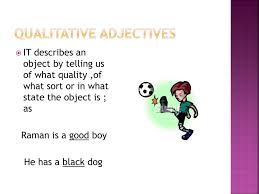 Adjectives which show the quality of a person or a thing are adjectives of quality. Ppt Adjective And Its Kinds Powerpoint Presentation Free Download Id 3945215