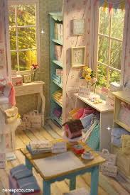 Handmade Miniature Diorama Candy Color Boutique Shop Casas En Miniatura Habitaciones En Miniatura Muebles En Miniatura