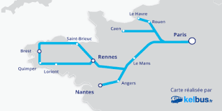 An den verkehrsreichsten tage gibt es zwischen le mans (fr) und paris (fr). Zoom Sur Les Destinations Desservies Par Ouibus Depuis Le Nord Ouest Kelbillet