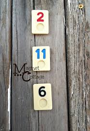 Magnet Set Rummikub Rectangular Vintage Game Retro Numbers Party Chips Pieces Board Game Game Pieces Vintage Games Game Pieces Etsy