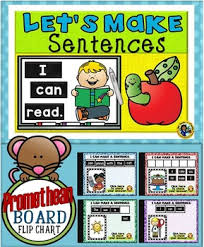 Making Sentences Promethean Board Flip Chart