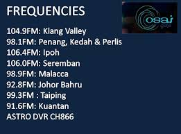 This is a list of radio stations in malaysia. Philip Dxing Log Malaysia é£›åŠ›æµ¦dxå»£æ'­æƒ…å ±å±€ Tamil Radio Station Market In Malaysia