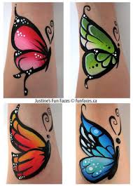 pin by hannah graas on face painting inspiration butterfly face paint face painting designs face painting easy