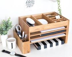 Wood Desk Organiser Desk Accessories Stationery Organiser Desk Accessory Desk Tidy The Space Cube Ch Desk Organization Office Desk Tidy Desk Organization