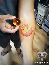 The biggest gallery of dragon ball z tattoos and sleeves, with a great character selection from goku to shenron and even the dragon balls themselves. Small 4 Star Dragon Ball Tattoo Novocom Top