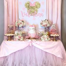 Back By Popular Demand Our Minnie Mouse Pink And Gold Candy Minnie Mouse Birthday Party Decorations Minnie Mouse First Birthday Minnie Mouse Party Decorations