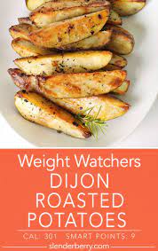 Dijon Roasted Potatoes Slenderberry Potato Recipes Side Dishes Low Cholesterol Recipes Health Dinner Recipes