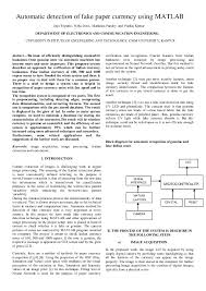 Detector and currency counting machine. Pdf Automatic Detection Of Fake Paper Currency Using Matlab Jaya Tripathi Academia Edu