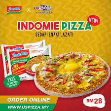 You can also stuff cheese sticks into crust of pizza to make cheese crust pizza recipe. Us Pizza Just Rolled Out Indomie Pizza For Pizza Instant Noodle Lovers