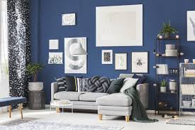 Image Result For Sapphire Salute Dulux Blue Feature Wall Living Room Feature Wall Living Room Blue Home Decor