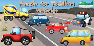 Getting them on the kid's f. Puzzle For Toddlers Vehicles Cars And Trucks Educational Puzzles Games Amazon Com Appstore For Android