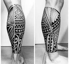 Ấn tượng… và phong cách! Hinh XÄƒm Maori Vi Tri Báº¯p Chan Ä'á»— Nhan Tattoo Studio Facebook