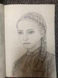 My daily sketch- today it's Prim ❤️🥹 Poor baby