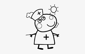We have collected 37+ peppa pig coloring page for kids images of various designs for you to color. Drawing Peppa Pig 22 Peppa Pig Colouring In Pages Free Transparent Png Download Pngkey