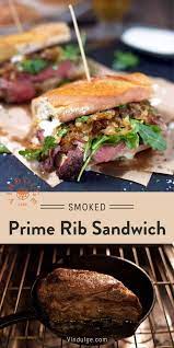 Prime Rib Steak Sandwiches Recipe Prime Rib Steak Prime Rib Sandwich Rib Steak