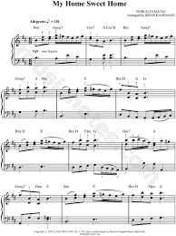 All rights reserved for song used in video. My Home Sweet Home From Final Fantasy Sheet Music Piano Solo In B Minor Download Print Sku Mn0056223