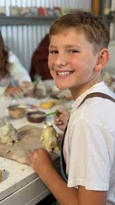 The smiles say it all! It was an absolute pleasure having all these  creative kids through the door for our Easter workshop. , Thank you for  brightening my day ☺️, #gippslandpotterystudio ...