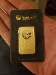 1oz Perth Mint Gold Bullion Bar 1 Ounce In Assay Sealed Jeweler Verified 14kgoldjewelry Gold Bullion Bars Gold Bullion Gold Money