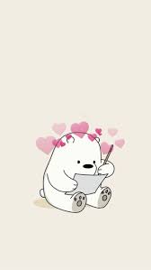 Ich Brauche Ein Kleines Herz Das Mit Mir Singt Und Tragt With Images Cute Cartoon Wallpapers Bear Wallpaper We Bare Bears Wallpapers