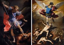 O încăierare formidabilă, o încleștare violentă a două trupuri masive și musculoase, o luptă corp la corp și de la egal la egal care durează multă vreme și. Sfantul Mihail Arhanghelul EnergiaconstiinÅ£ei Ro