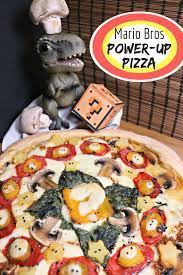 super mario bros power up pizza the gluttonous geek geek food pizza recipes