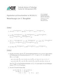 Wir mussten im mathestudium auch nach dem ersten und zweiten semester je … Musterlosungen Zum 3 Ubungsblatt Next Internet Com