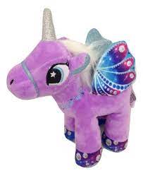 Purple Unicorn With Wings Plush Stuffed Animal 8 Unicorn Stuffed Animal Girl Stuffed Animals Plush Stuffed Animals