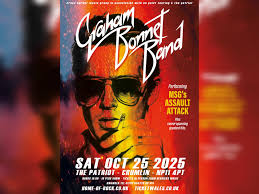 Fresh of the Press !! New Show Alert @everyone !! 💥💥 Graham Bonnet  Band💥💥 Saturday 25th October Tickets via our website 👇  https://home-of-rock.co.uk/shop/events/graham-bonnett-band/