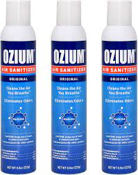 Amazon Com Ozium Glycolized Air Freshener Sanitizer 8 Oz 3 Pack Home Kitchen