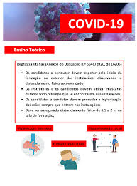 Órgão orienta quem teve sintomas ou está com covid a não ir votar e justificar. Covid 19 Regras Sanitarias Atendimento Ensino Teorico E Ensino Pratico